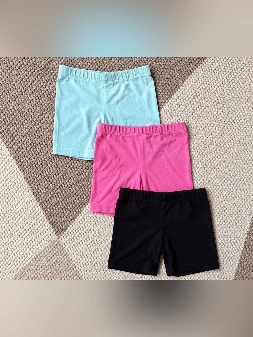 Toddler Girls Bike Shorts - Set of 3 - 4T